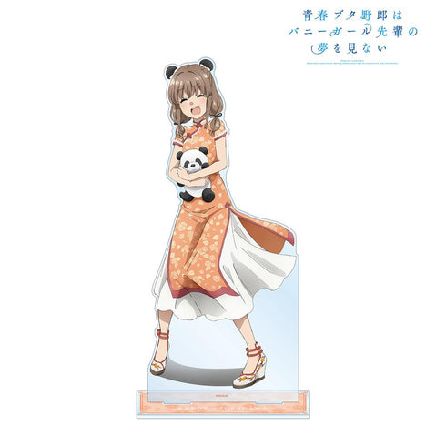 『青春ブタ野郎はバニーガール先輩の夢を見ない』描き下ろしイラスト 梓川かえで チャイナドレスver. 特大アクリルスタンド【202509再販】